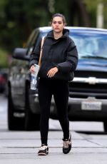 AMELIA HAMLIN Heading to a Gym in West Hollywood 03/12/2021