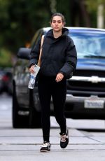 AMELIA HAMLIN Heading to a Gym in West Hollywood 03/12/2021