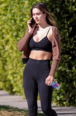 AMELIA HAMLIN Leaves Pilates Class in West Hollywood 03/24/2021