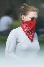 AMY ADAMS Out at Griffith Park in Los Angeles 03/24/2021