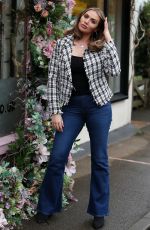 AMY CHILDS on the Set of The Only Way is Essex 03/21/2021