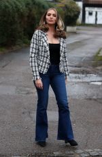 AMY CHILDS on the Set of The Only Way is Essex 03/21/2021