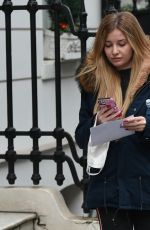 AMY HART Leaves a Family Planning Clinic in London 03/18/2021