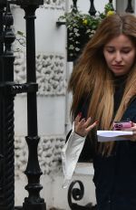 AMY HART Leaves a Family Planning Clinic in London 03/18/2021