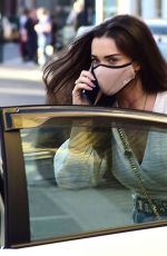 AMY JACKSON Out and About in Chelsea 03/30/2021