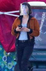 ANA DE ARMAS on the Set of The Gray Man in Los Angeles 03/24/2021
