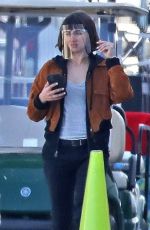 ANA DE ARMAS on the Set of The Gray Man in Los Angeles 03/24/2021