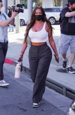 ANASTASIA KARANIKOLAOU at Croft Alley in Beverly Hills 02/24/2021