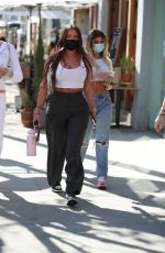 ANASTASIA KARANIKOLAOU at Croft Alley in Beverly Hills 02/24/2021
