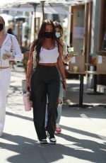 ANASTASIA KARANIKOLAOU at Croft Alley in Beverly Hills 02/24/2021