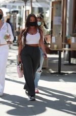 ANASTASIA KARANIKOLAOU at Croft Alley in Beverly Hills 02/24/2021