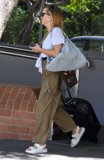 ANGIE KENT Arrives at Channel 10 Studios in Sydney 03/25/2021