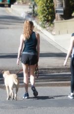 ANNA OSCEOLA Out Hiking in Los Feliz 03/22/2021