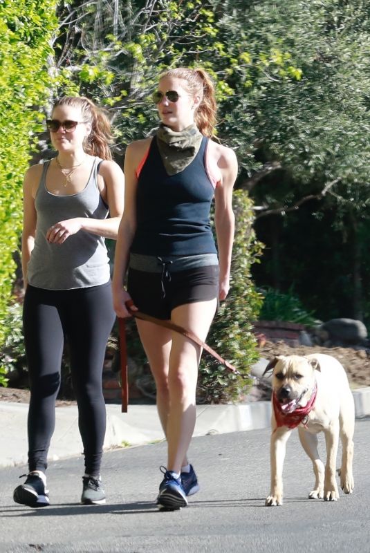 ANNA OSCEOLA Out Hiking in Los Feliz 03/22/2021