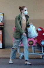ANNA OSCEOLA Shopping at Albertsons in Los Feliz 03/09/2021