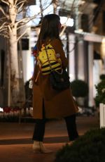 ANNE HATHAWAY Out for Dinner in Los Angeles 03/17/2021