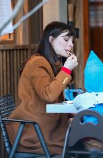 ANNE HATHAWAY Out for Dinner in Los Angeles 03/17/2021