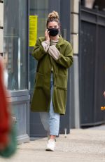 ANNIE MURPHY Out with a Friend in New York 03/28/2021