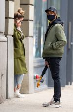 ANNIE MURPHY Out with a Friend in New York 03/28/2021