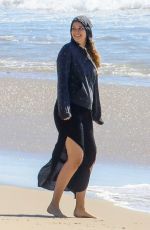 APRIL LOVE GEARY Out at a Beach in Malibu 03/05/2021