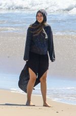 APRIL LOVE GEARY Out at a Beach in Malibu 03/05/2021