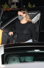 APRIL LOVE GEARY Out for Dinner at Nobu in Malibu 03/03/2021
