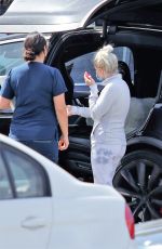 AREIL WINTER at a Vet Office in Los Angeles 03/24/2021