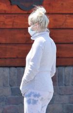 AREIL WINTER at a Vet Office in Los Angeles 03/24/2021