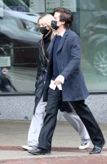 ARI FOURNIER and Cole Sprouse Out in Vancouver 02/28/2021