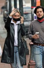 ARI FOURNIER and Cole Sprouse Out in Vancouver 03/07/2021