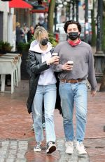 ARI FOURNIER and Cole Sprouse Out in Vancouver 03/07/2021