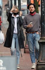 ARI FOURNIER and Cole Sprouse Out in Vancouver 03/07/2021