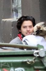 ARI FOURNIER and Cole Sprouse Out in Vancouver 03/07/2021