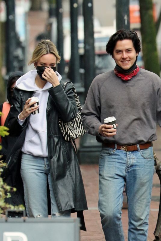 ARI FOURNIER and Cole Sprouse Out in Vancouver 03/07/2021