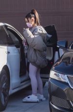 ARIANA GRANDE at a Friend