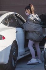 ARIANA GRANDE at a Friend