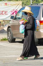 ASHLEE SIMPSON Out in Los Angeles 03/01/2021