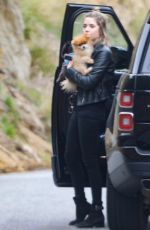 ASHLEY BENSON Arrives at a Friend