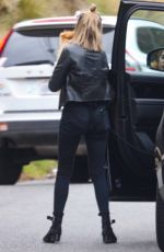 ASHLEY BENSON Arrives at a Friend