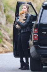 ASHLEY BENSON Arrives at a Friend
