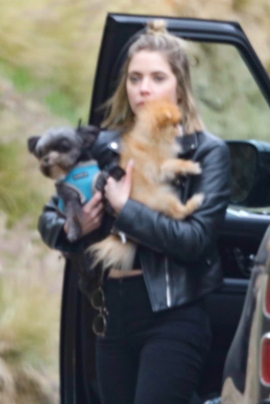 ASHLEY BENSON Arrives at a Friend