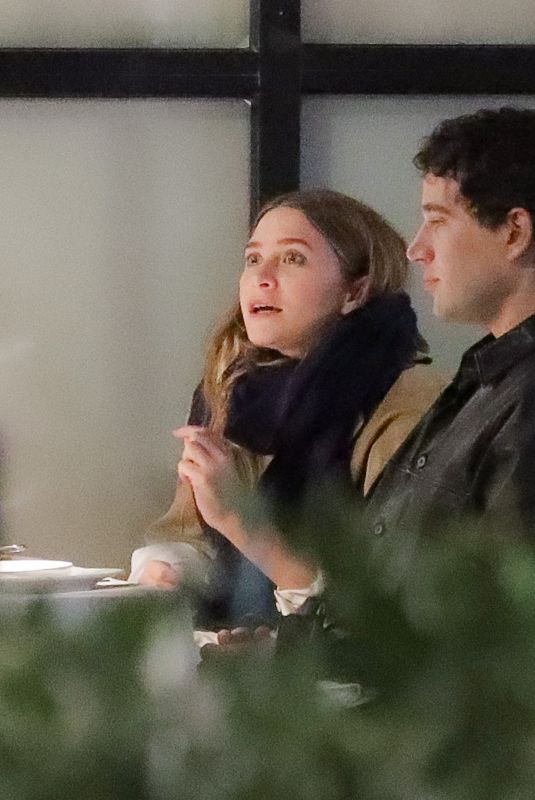 ASHLEY OLSEN and Louis Eisner Out for Dinner in New York 03/14/2021 