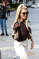 ASHLEY ROBERTS aat Heart Radio Breakfast Show in London 03/11/2021