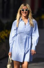ASHLEY ROBERTS at Global Radio Studios in London 03/30/2021
