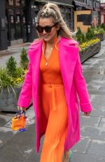 ASHLEY ROBERTS Leaves Breakfast Show in London 03/04/2021