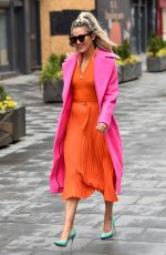 ASHLEY ROBERTS Leaves Breakfast Show in London 03/04/2021