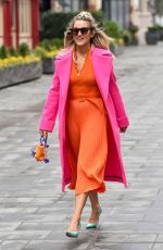 ASHLEY ROBERTS Leaves Breakfast Show in London 03/04/2021