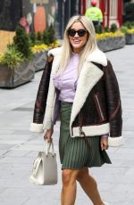 ASHLEY ROBERTS Leaves Global Studios in London 03/08/2021