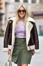 ASHLEY ROBERTS Leaves Global Studios in London 03/08/2021