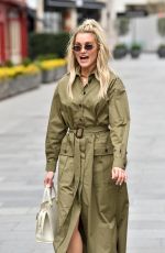 ASHLEY ROBERTS Leaves Global Studios in London 03/25/2021